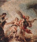GUARDI, Gianantonio The Departure of Tobias kj oil painting